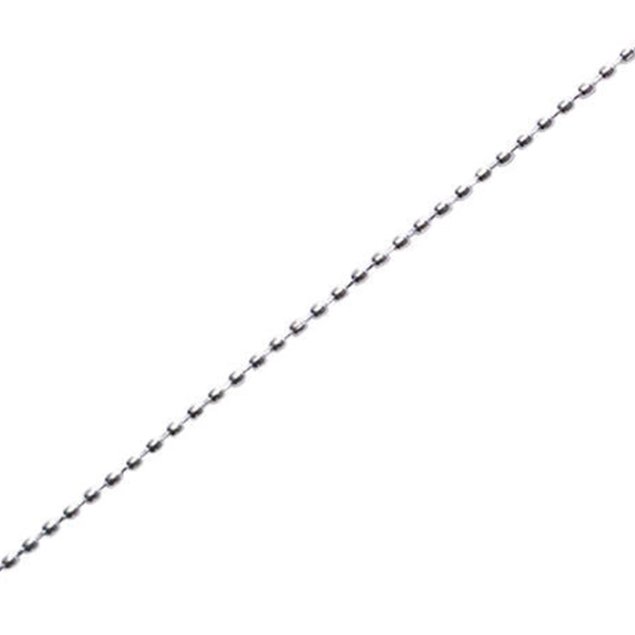 KiraNail(キラネイル)ボールチェーン 0.8mm シルバー 30cm
