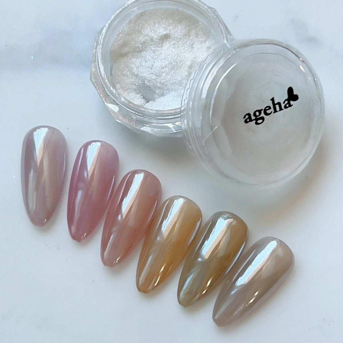 ageha（アゲハ）グラスパウダー 艶ベール TV01
