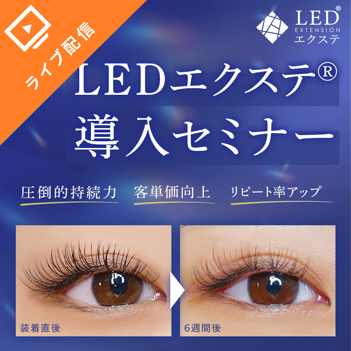 LEDエクステセミナー