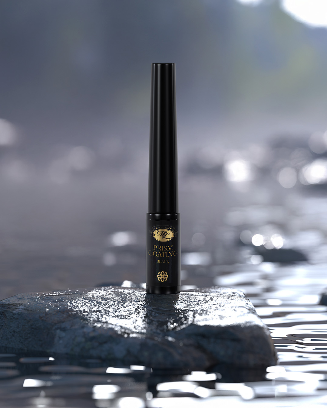 ヒアルロン酸配合プリズムコーティングブラック