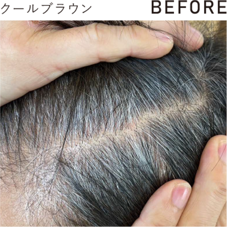 クールブラウンBEFORE