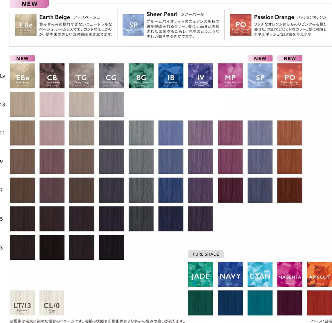 カラーチャート