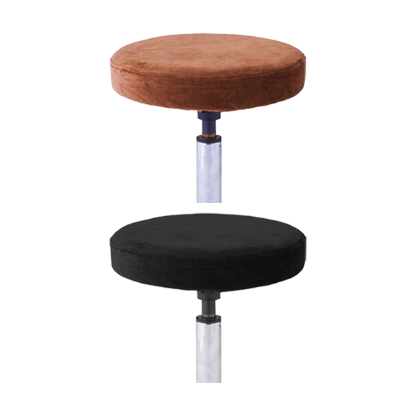 ベルベットスツールカバー（ブラック）