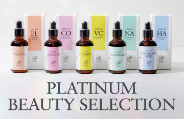 一滴で施術に磨きをかける、機器対応美容液。PLATINUM BEAUTY SELECTION（プラチナムビューティセレクション