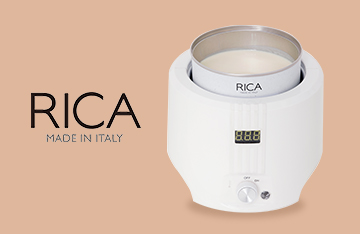 【RICA WAX】設定温度がデジタル表示されるワックスウォーマー新発売