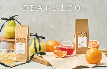 ティートリコのレギュラー品に新フレーバー「ペアー」「ルビーオレンジ」