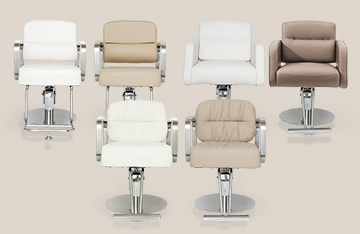 【スタイリングチェア】淡色カラー