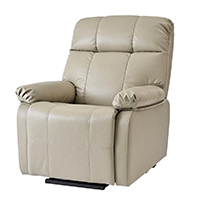 【昇降機能付き】電動ラウンジチェア SHIFFON LUXE（シフォンラグゼ）グレージュ